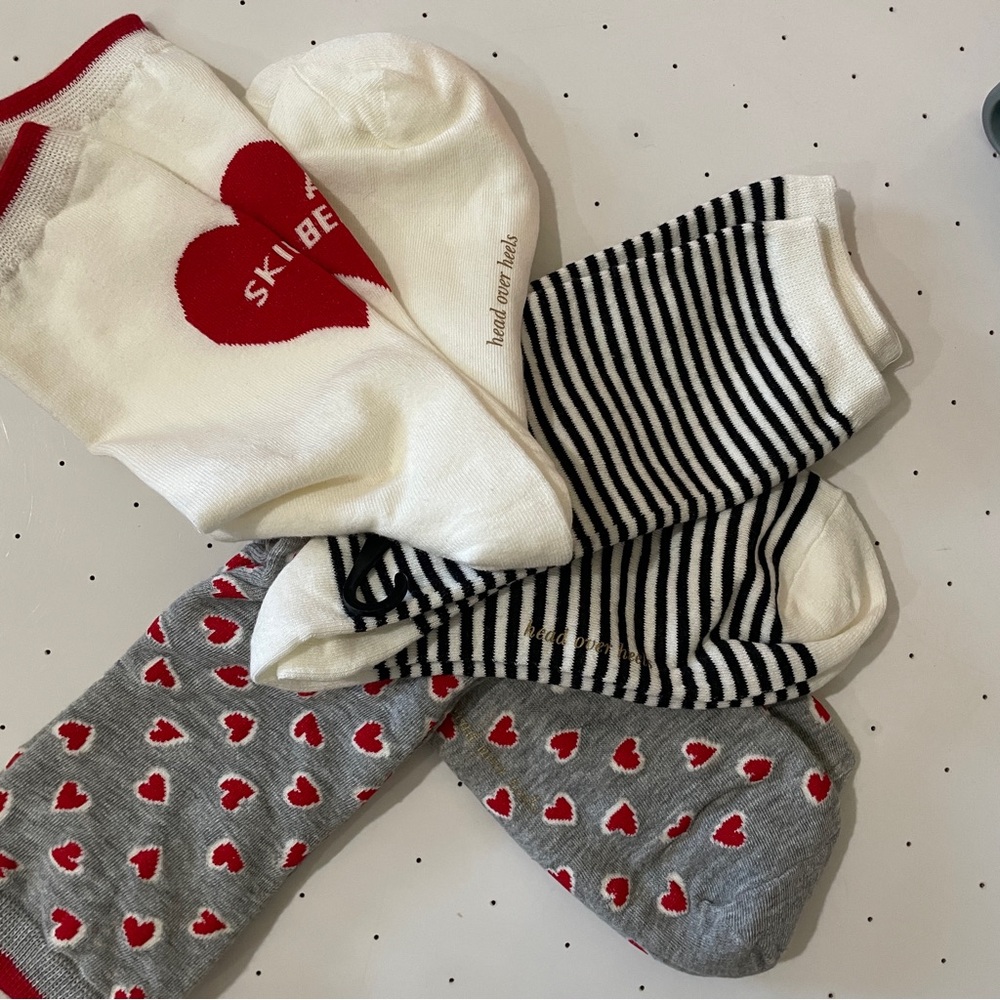 Kate Spade ♠️ 3 Pairs of Crew Socks